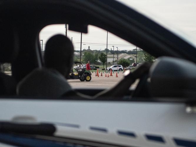 Killeen police cadets conduct emergencydriving training at closed