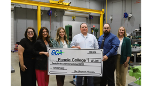 Gas Compressor Association donates $25,300 to Panola College School of Energy