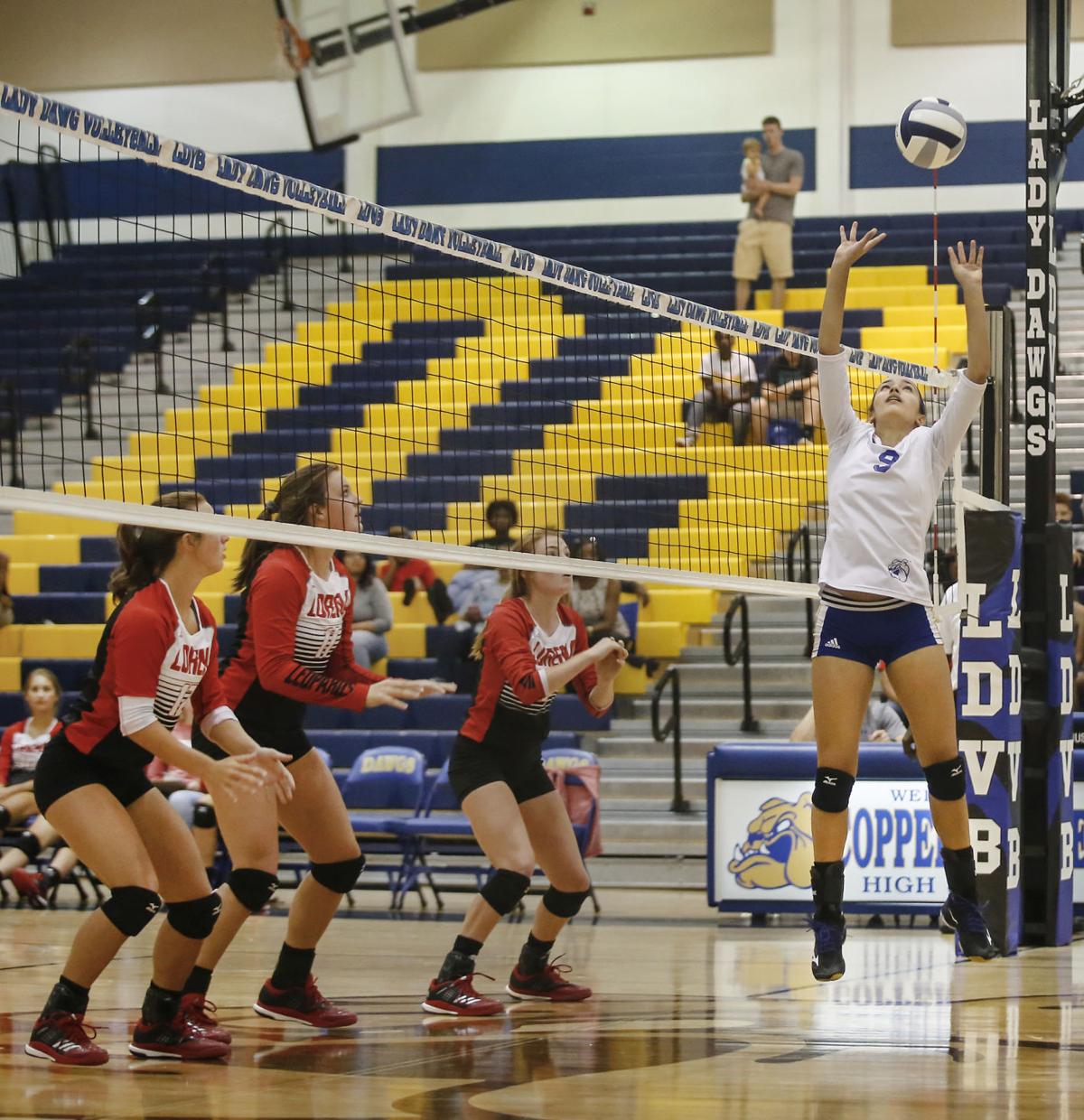 VOLLEYBALL Lady Dawgs slow start, beat Lorena in 4 to move to