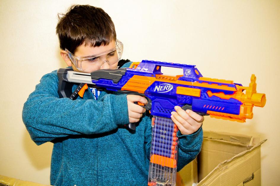 nerf war barricades