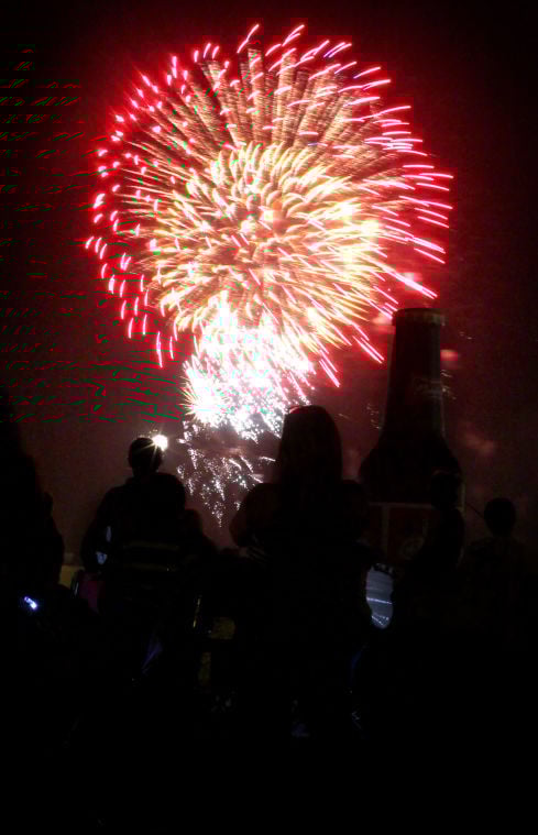 Fireworks at Fort Hood