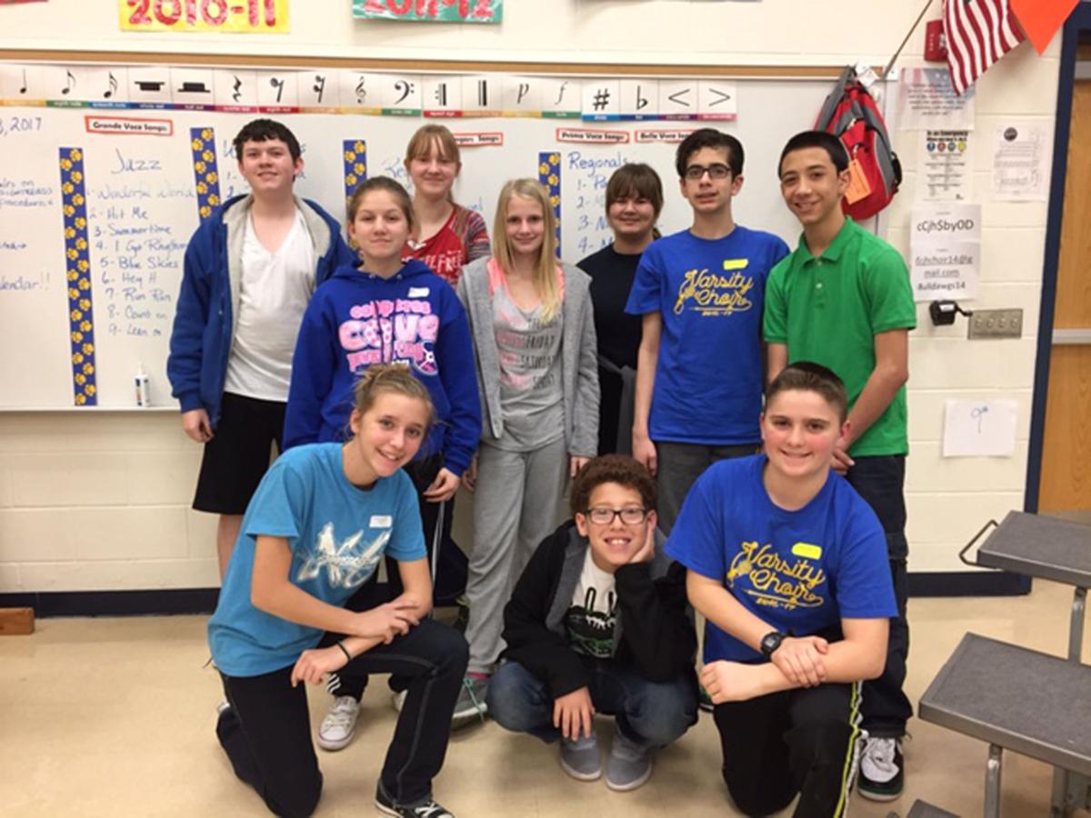 Cove junior high students sing their way to regional success