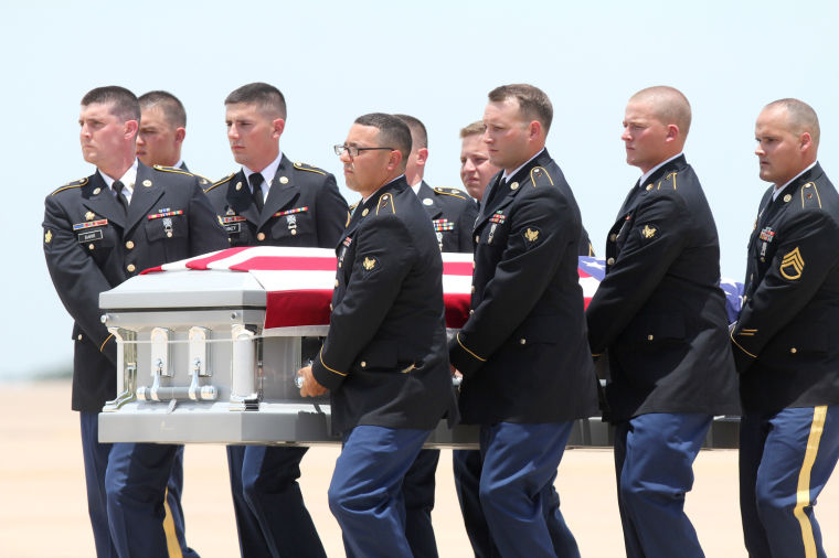 Spc. Ember Alt Ramp Ceremony