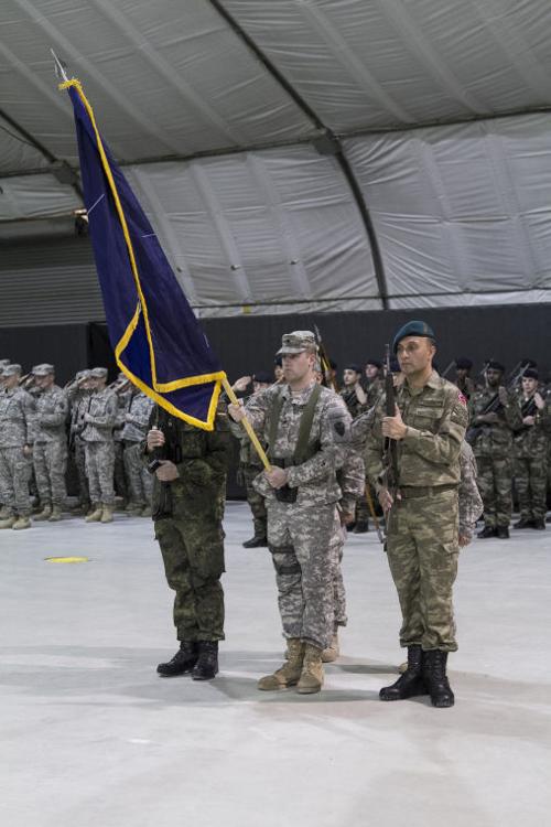 Multinational Battle Group-East transitions to Kosovo Force 18