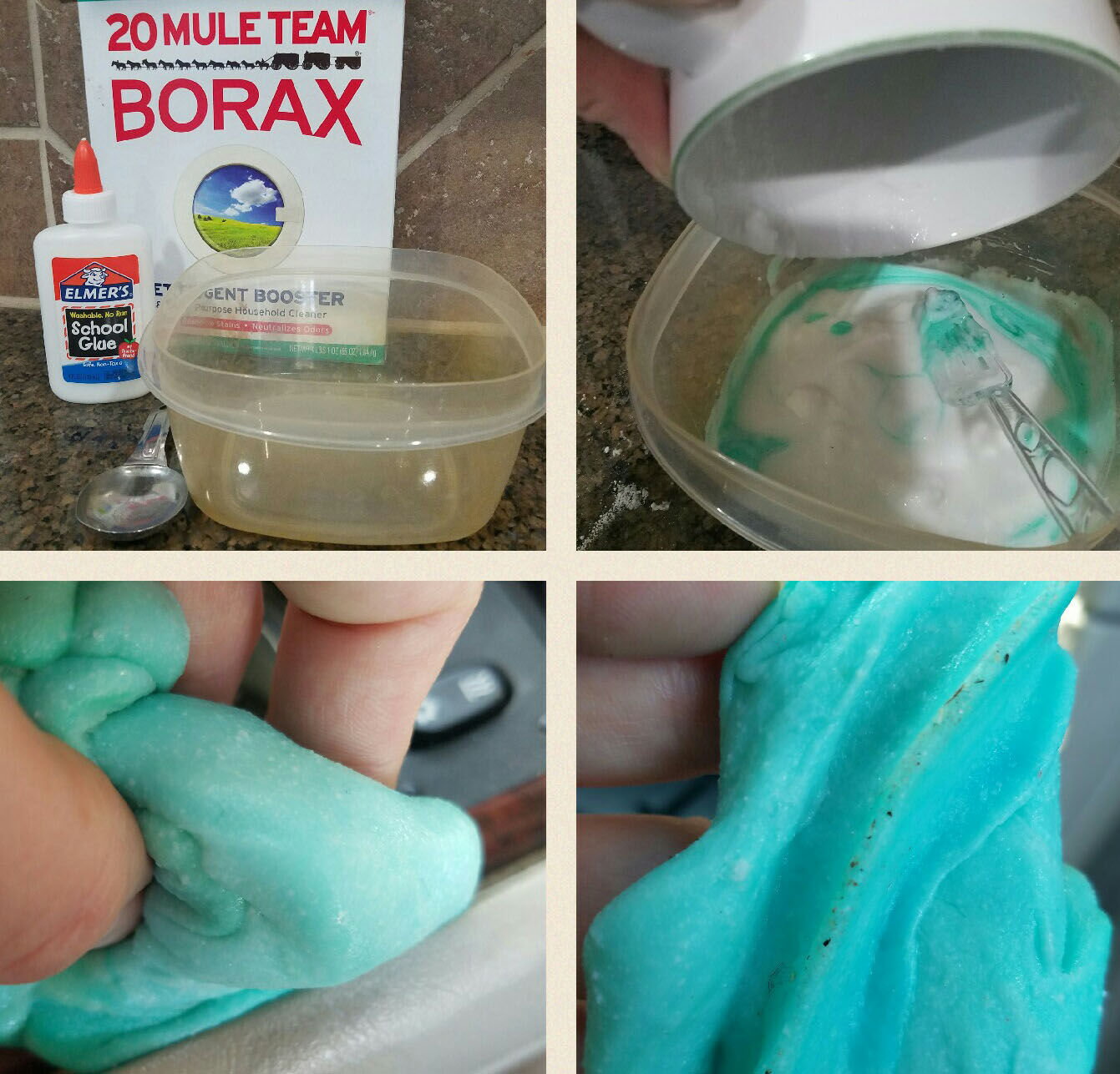 how to make borax solution