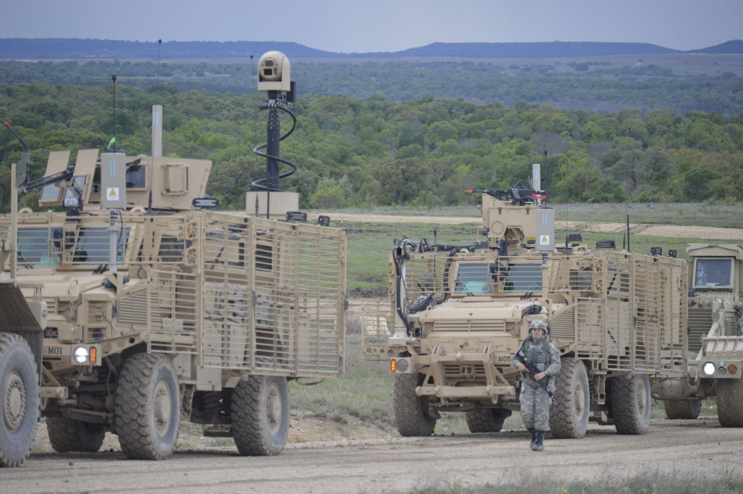 Army testing new vehicle at Fort Hood