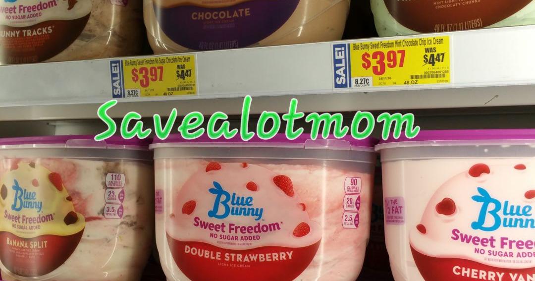 Blue Bunny Ice Cream on Sale at HEB! | Save A Lot Mom ...