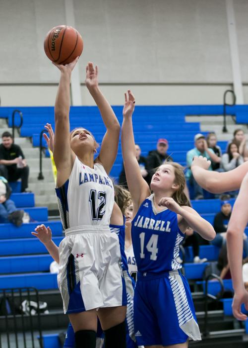 Jarrell vs. Lampasas Girls Basketball