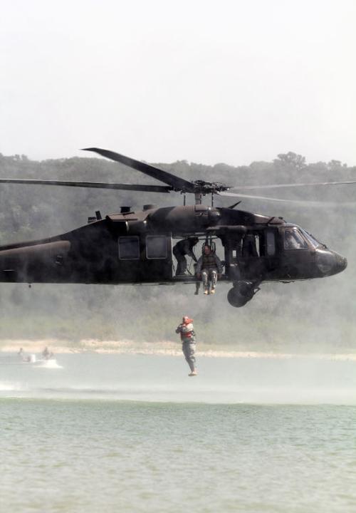 3rd Cavalry Regiment Helocast Exercise