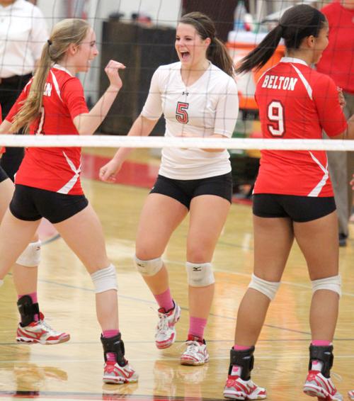 Belton vs Harker Heights Volleyball