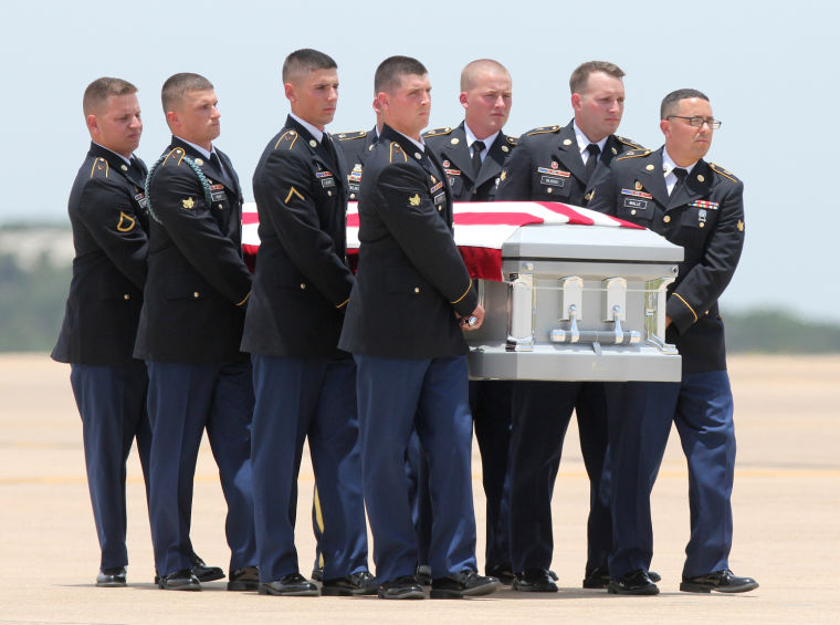 Spc. Ember Alt Ramp Ceremony