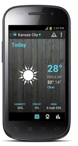 1Weather app