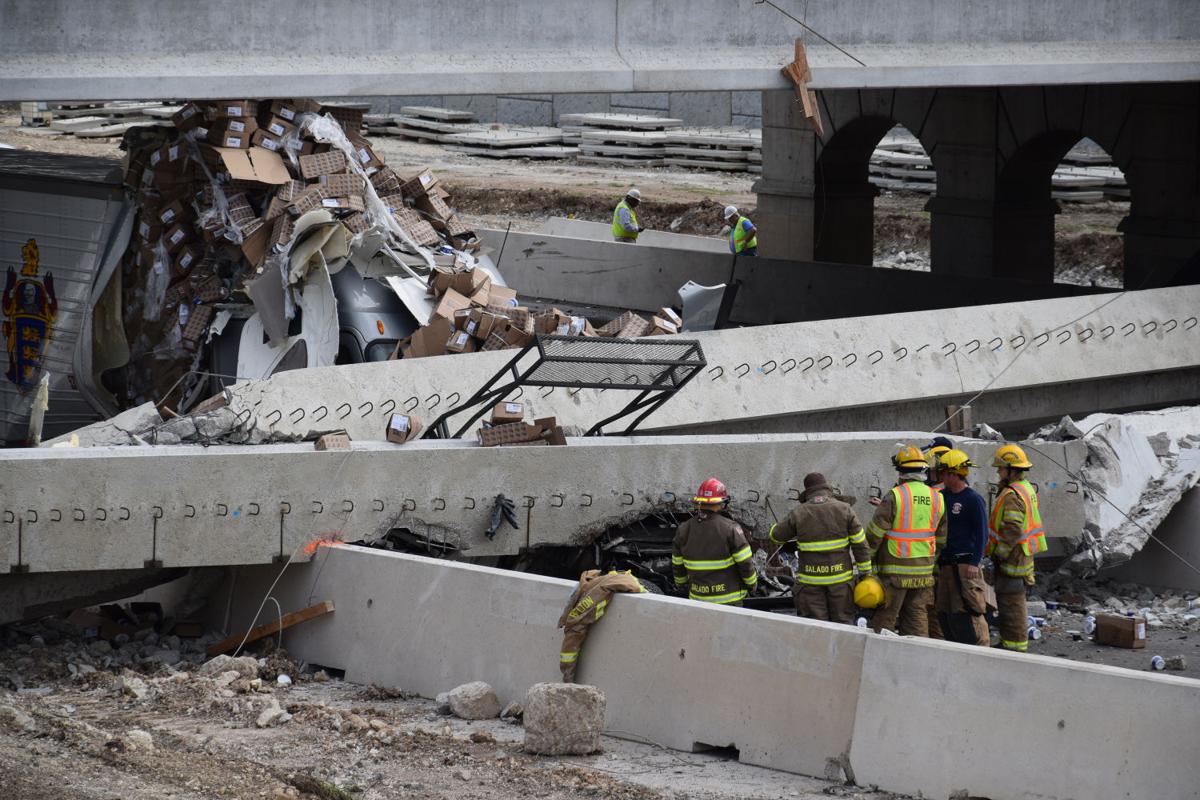 One dead as truck hits bridge on I35 in Salado Traffic
