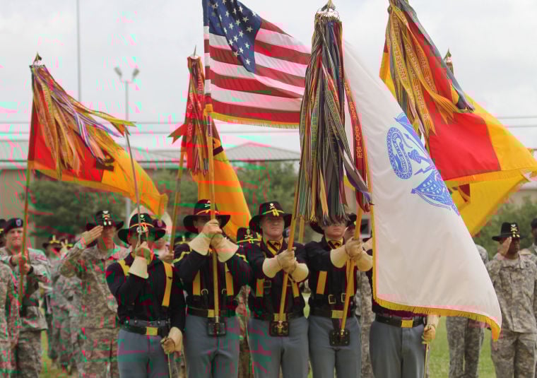 1st Cavalry Division Colors Casing Ceremony