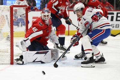 Ovechkin scores as the Capitals eliminate the Canadiens in 5, advance to play the Hurricanes