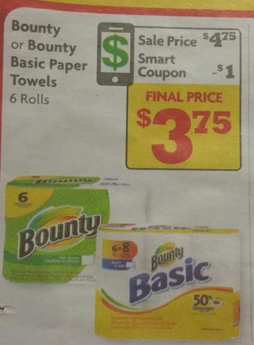 Bounty Products Deals at Family Dollar! This is a DEAL ...