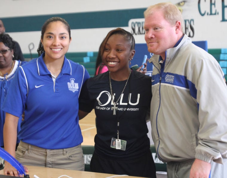 Ellison Girl's Basketball Signing