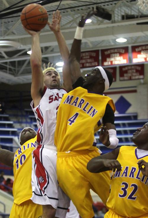 Boys Basketball Playoffs: Salado v. Marlin