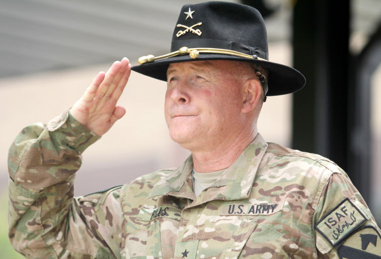 1st Cavalry Division Colors Casing Ceremony
