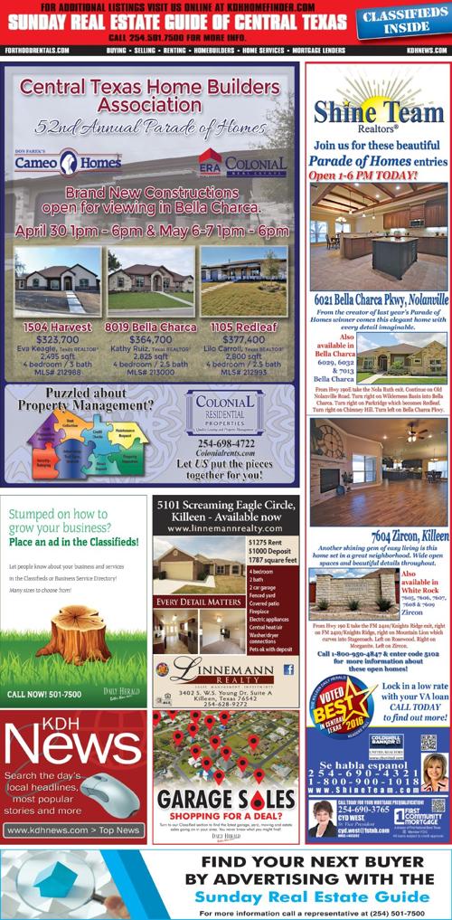 Sunday Real Estate Guide