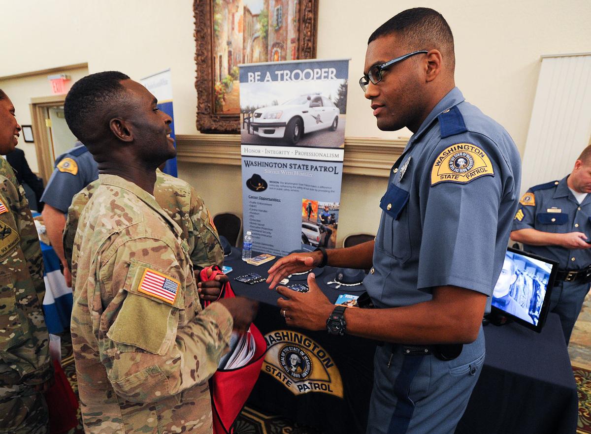 Outofstate law enforcement agencies recruit at Fort Hood job fair Across the Fort