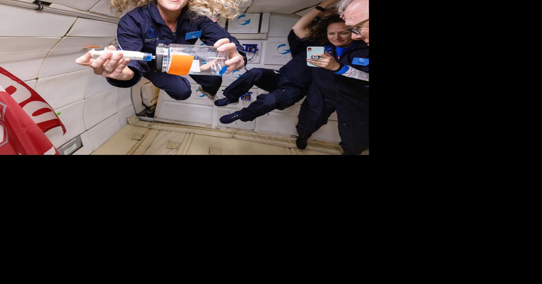 Defying gravity: Salado teacher experiences zero gravity in teaching ...