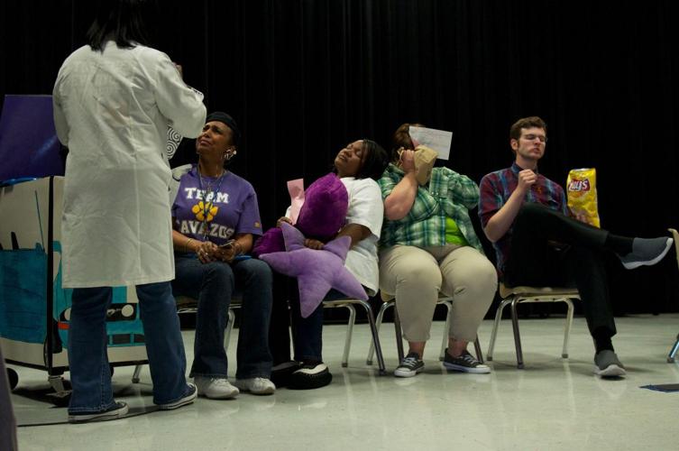 Skits, pep rallies motivate students for state testing, Business