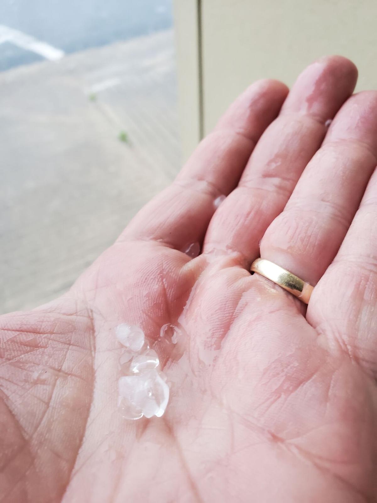 Rain and hail falls in Killeen area Breaking