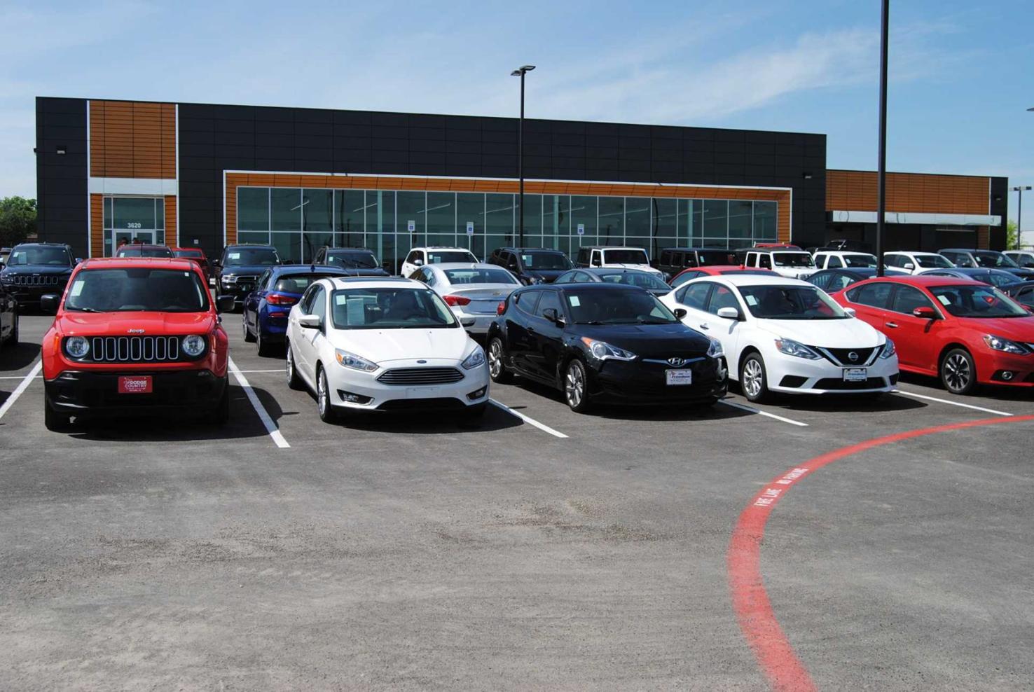 An update on the construction of the new Jeep dealership