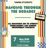 TAMRA fundraiser flyer