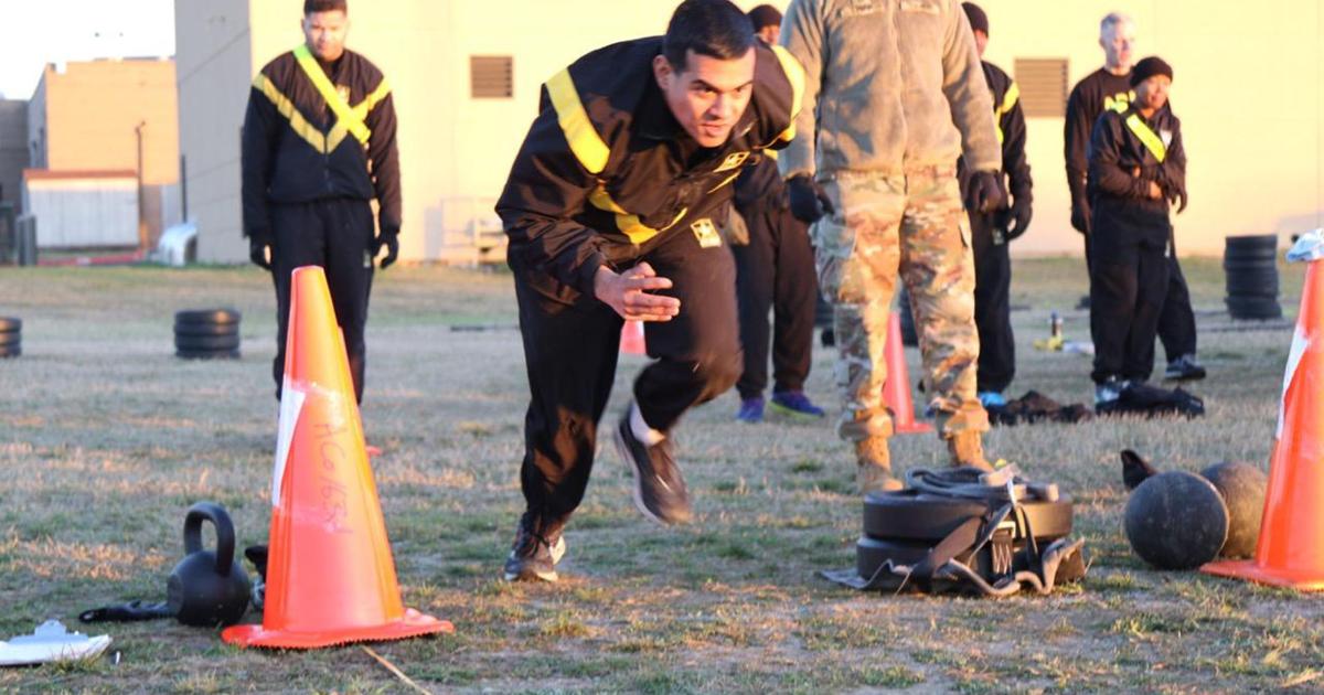 Field Test Afb Military Intelligence Battalion troops field test Army Combat Fitness ...