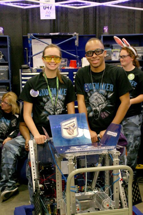 Shoemaker team participates in robotics competition