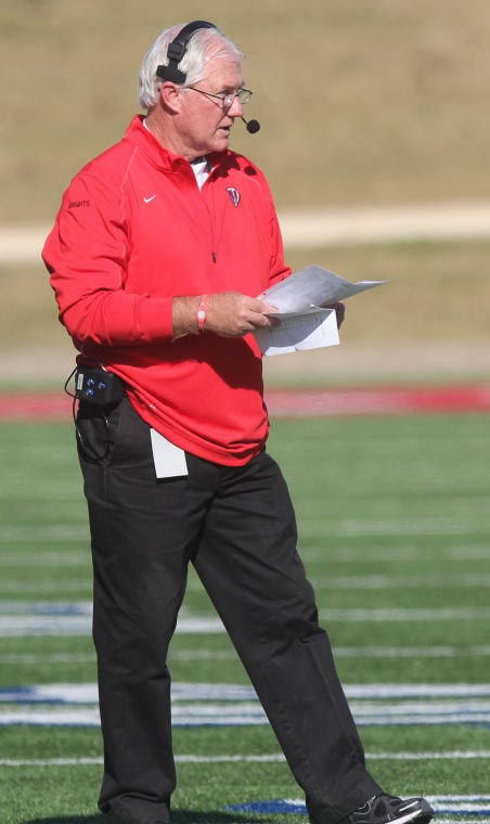 Harker Heights head coach Mike Mullins