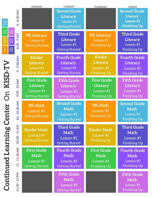 Kisd Tv Schedule Kdhnews Com