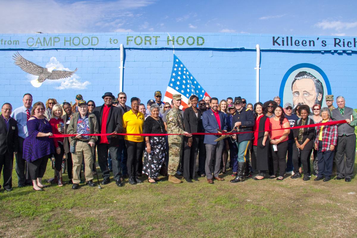 New Killeen mural a military tribute Military