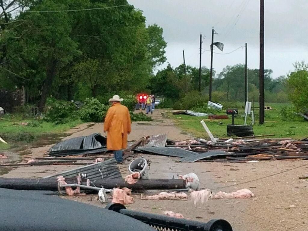 Tornado touches down in Milam County; plenty of rain in Killeen Local