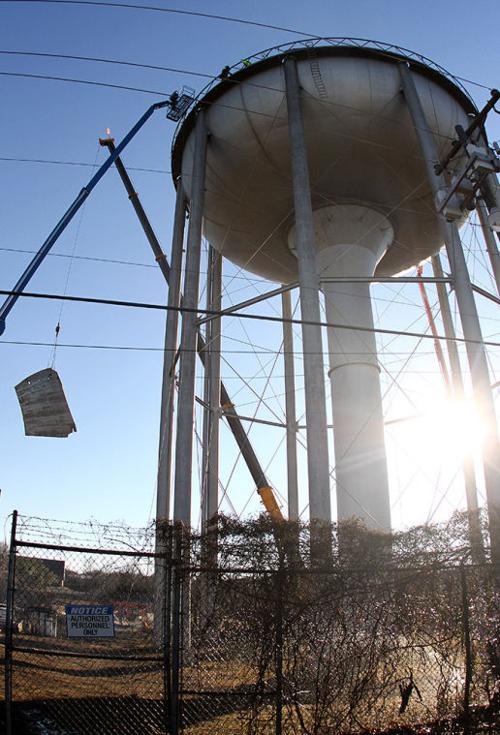 Dismantled Water Tower
