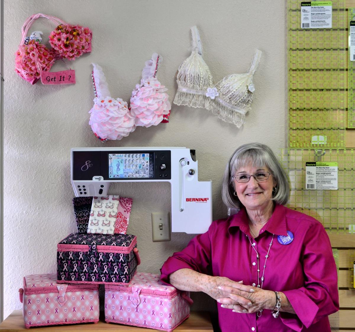 Bras on display in Kent raise cancer awareness and help women in need