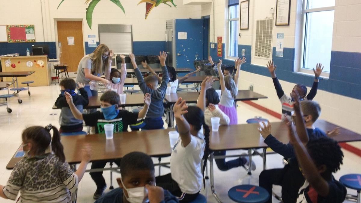 Halstead Elementary students have their heads in the clouds Copperas