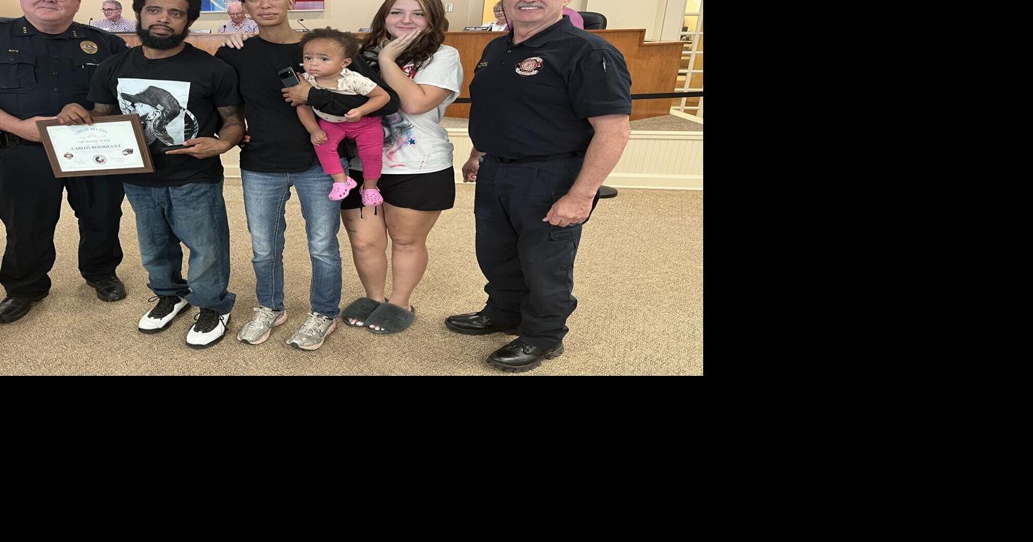 Belton council approves road funding, honors resident who rescued three people from fire