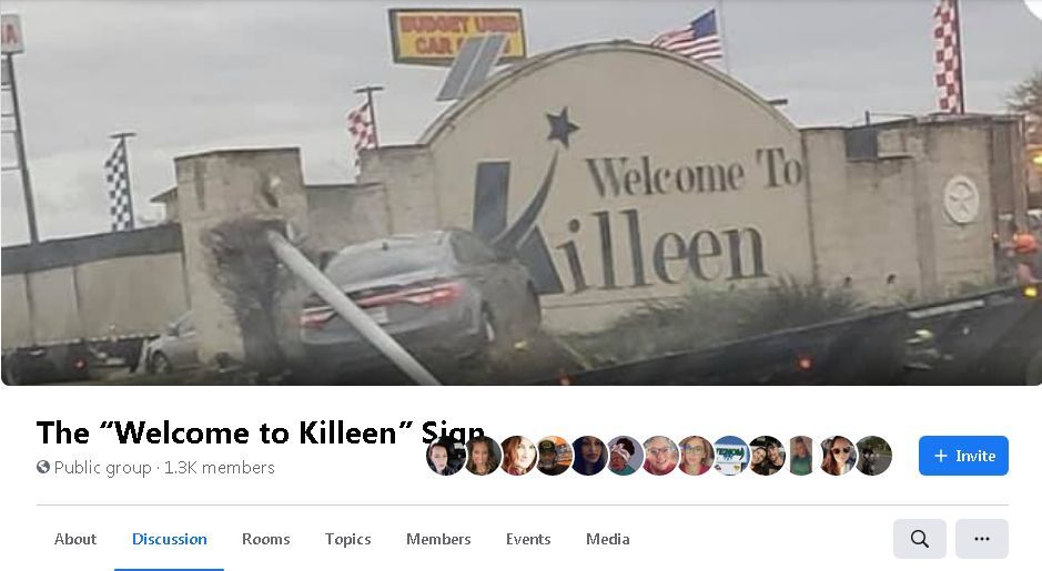 Killeen sign attracts more than 1,300 Facebook followers - Vimarsana News