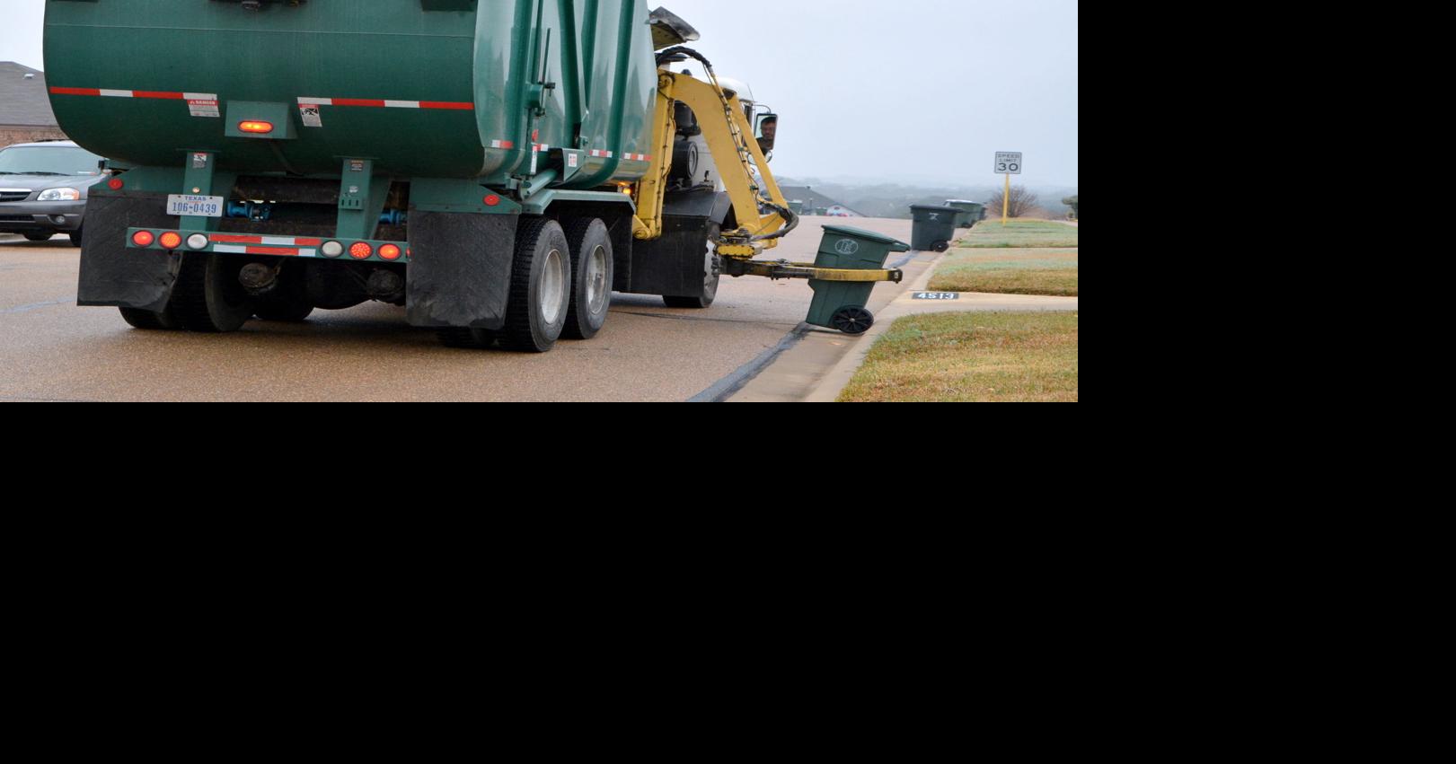 Closures and trash pickup times for Killeen, Cove, Heights, Belton