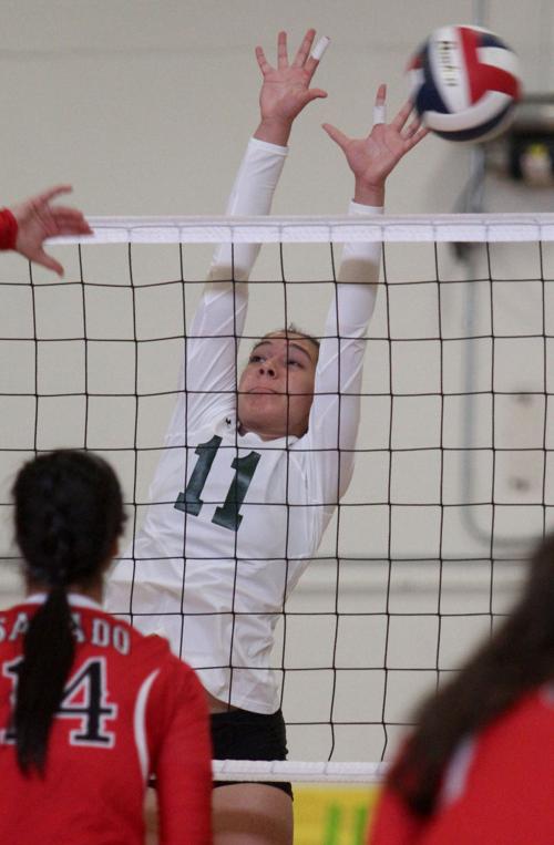 Ellison vs Salado Volleyball
