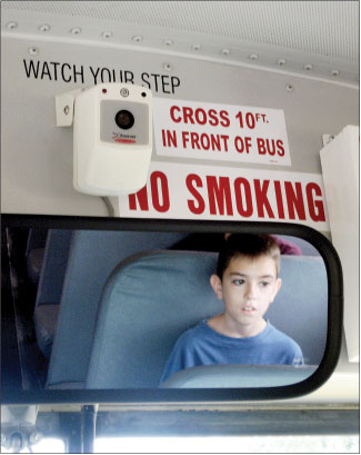 Students learn to ride the bus
