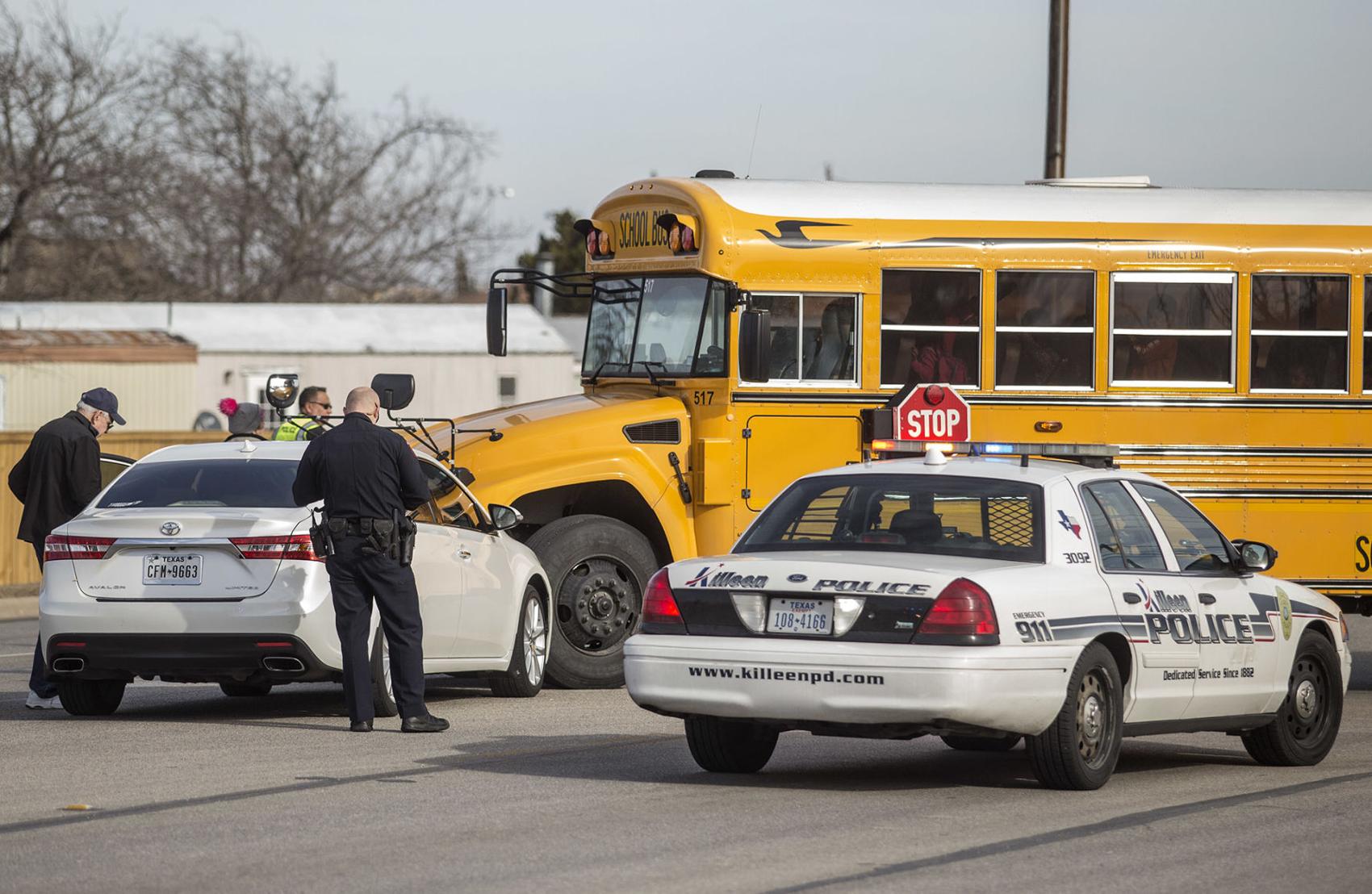 KISD bus carrying children involved in accident with vehicle