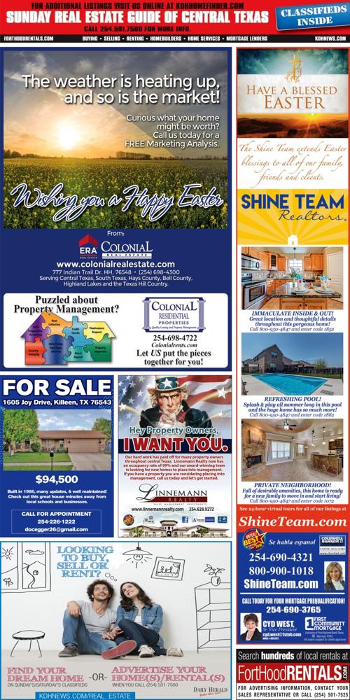 Sunday Real Estate Guide