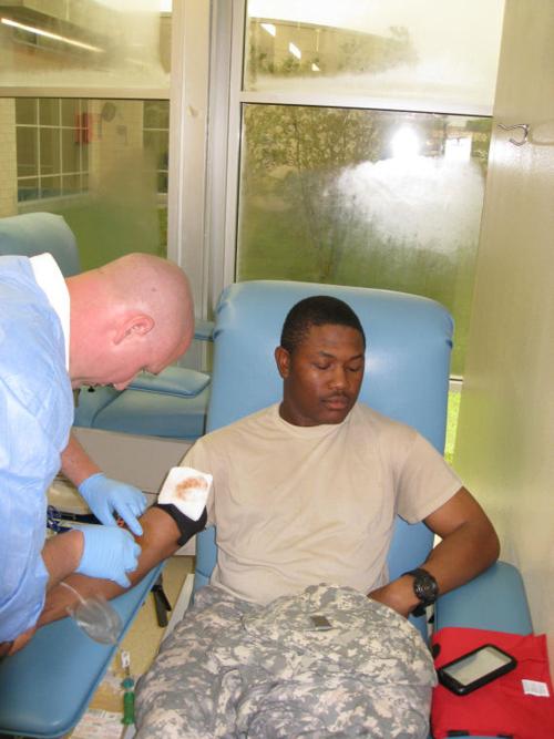 Robertson Blood Center Helps West