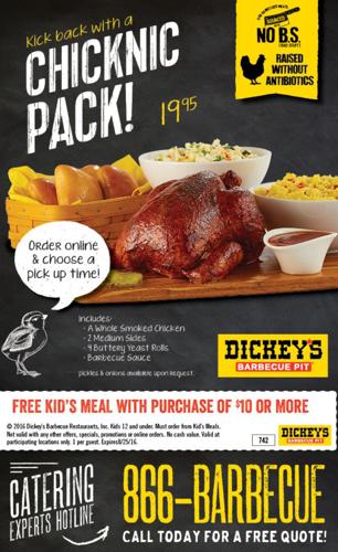 Dickey's BBQ Free Kid's Meal Coupon! | Savealotmom | kdhnews.com