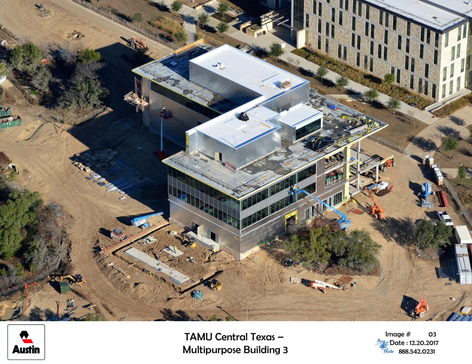 Construction continues on the 3rd building at A&MCentral Texas Local
