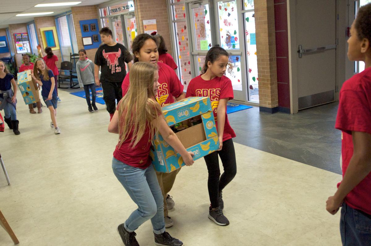 Clifton Park Elementary students take part in largest 1day food